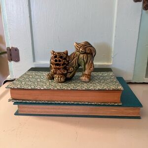 Vintage Ceramic Foo Dog Figurine